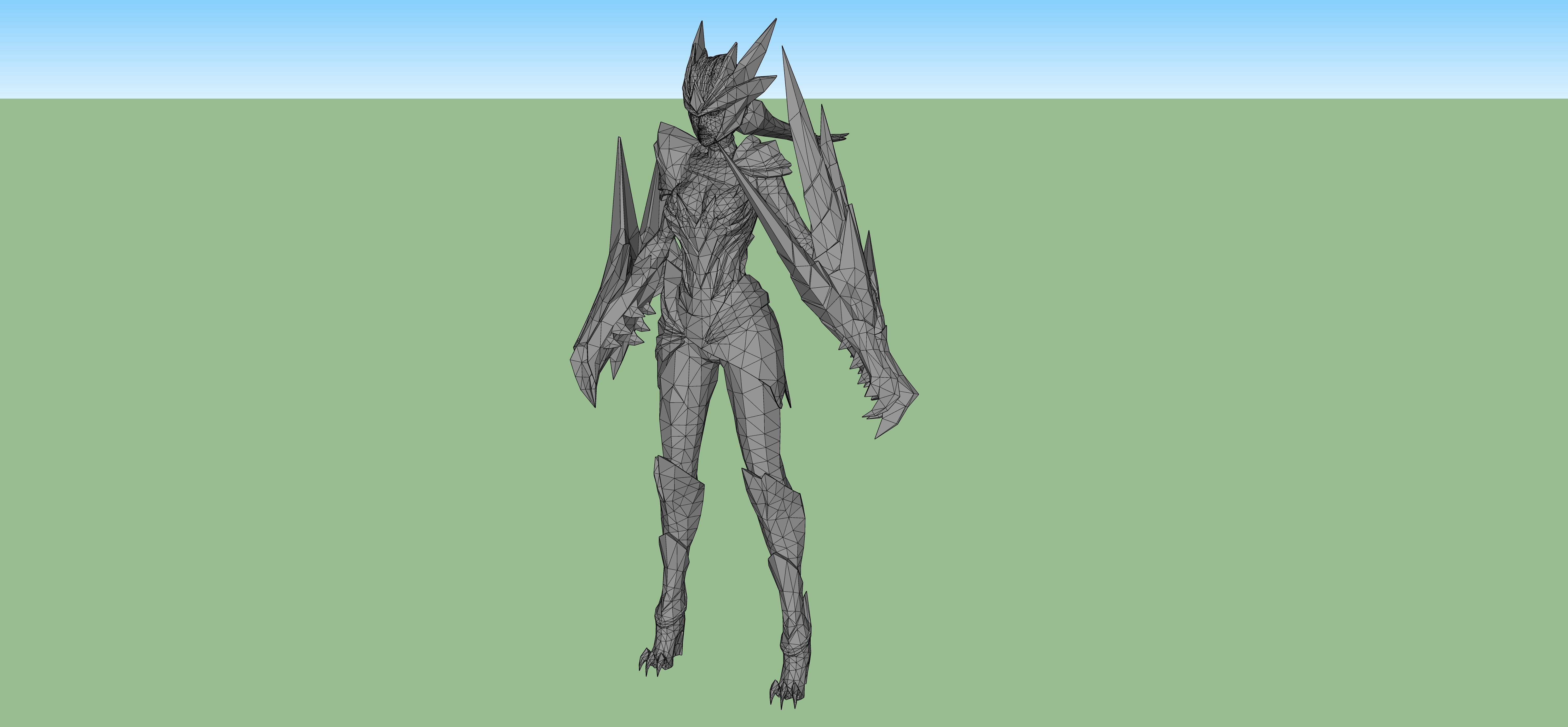 STL file Shyvana   dragon   skins ?・3D printer model to download・Cults